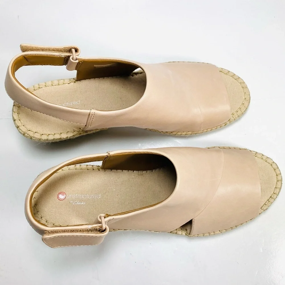 Clarks‎ Petrina Abby Espadrille Sandals Size 9.5M
